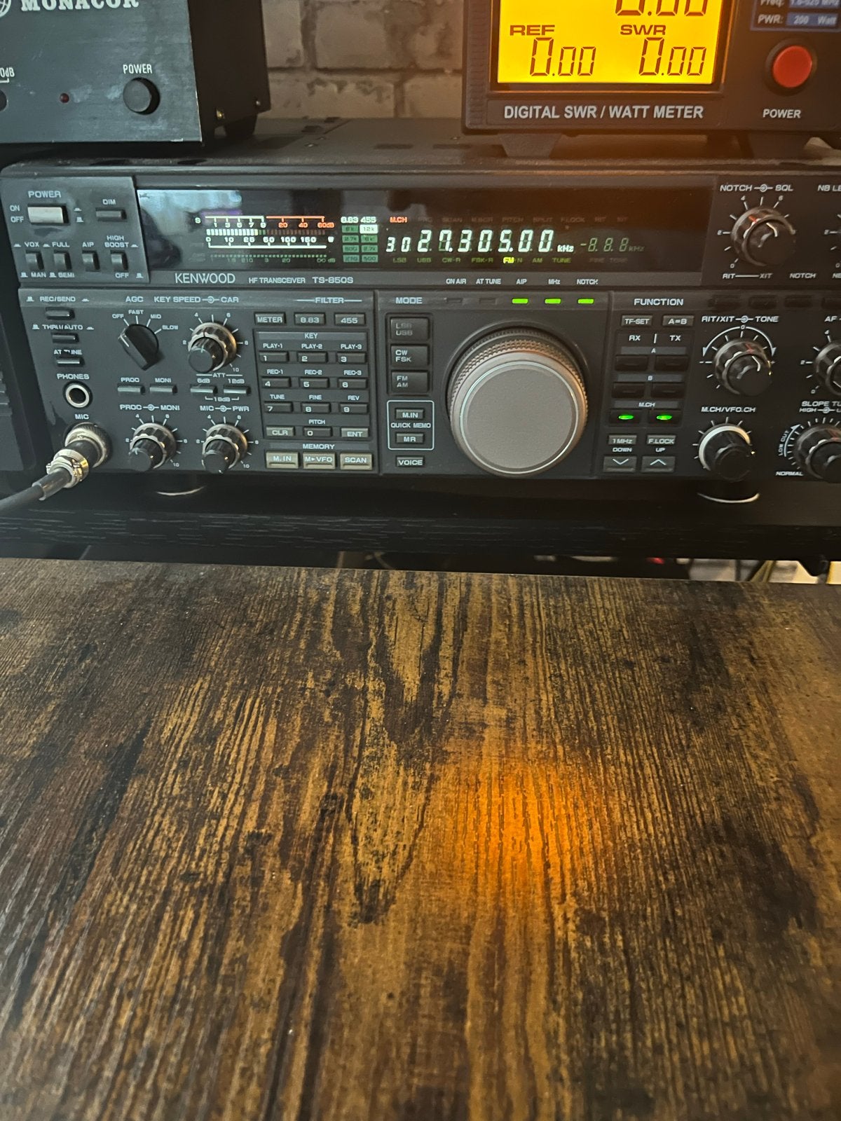 Kenwood TS-850S HF Transceiver met accessoires, Telecommunicatie, Ophalen, Gebruikt, Zender en Ontvanger