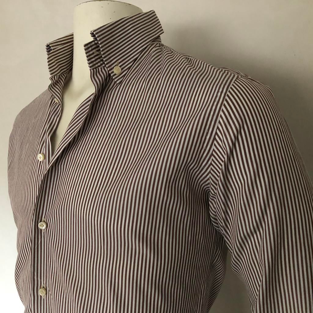 Artu Napoli shirt - overhemd - 100% cotone - heren, Verzenden, Zo goed als nieuw, Overige kleuren, Halswijdte 39/40 (M)