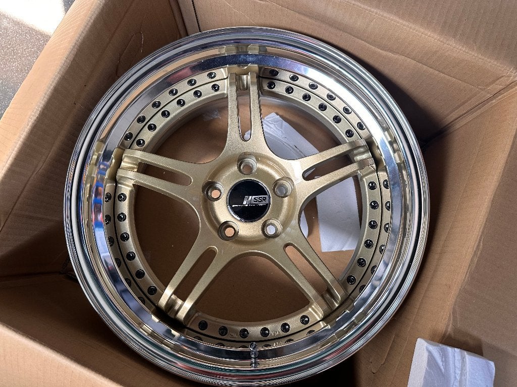 SSR Professor SPX Touring gold 18 x 8.5J ET18 5x114.3, Ophalen of Verzenden