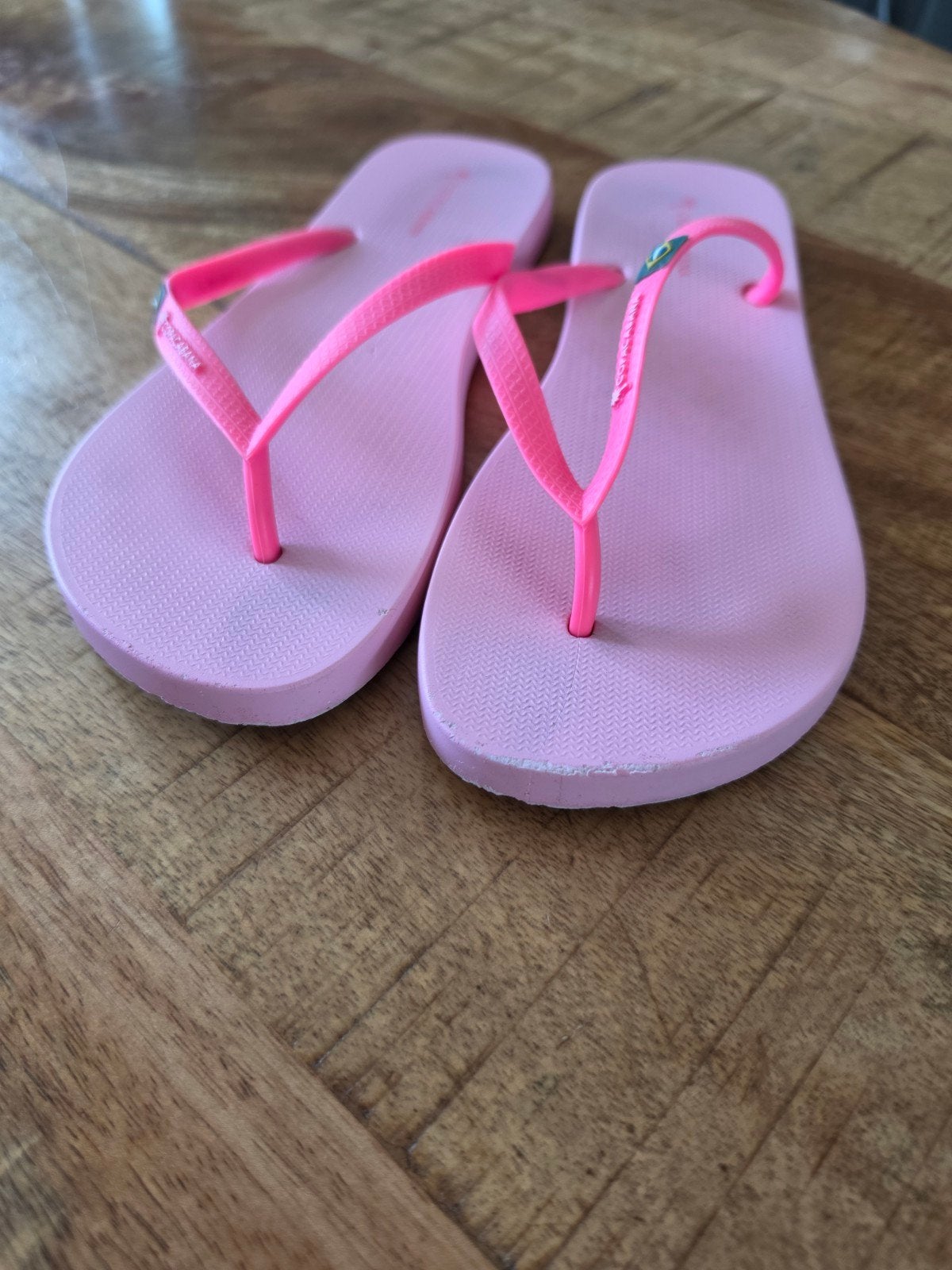 Roze teenslippers maat 40, Kleding | Dames, Slippers, Ophalen of Verzenden, Roze, Gedragen