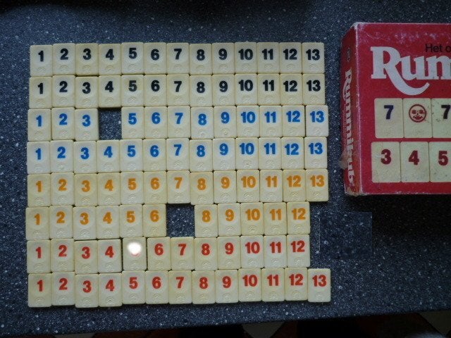 Onderdelen Rummikub mini aangeboden, Ophalen of Verzenden, Gebruikt