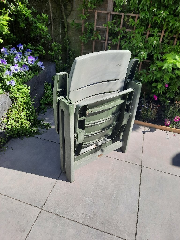 Hartman tuinstoelen, Tuin en Terras, Tuinstoelen, Ophalen, Gebruikt, Kunststof, Inklapbaar
