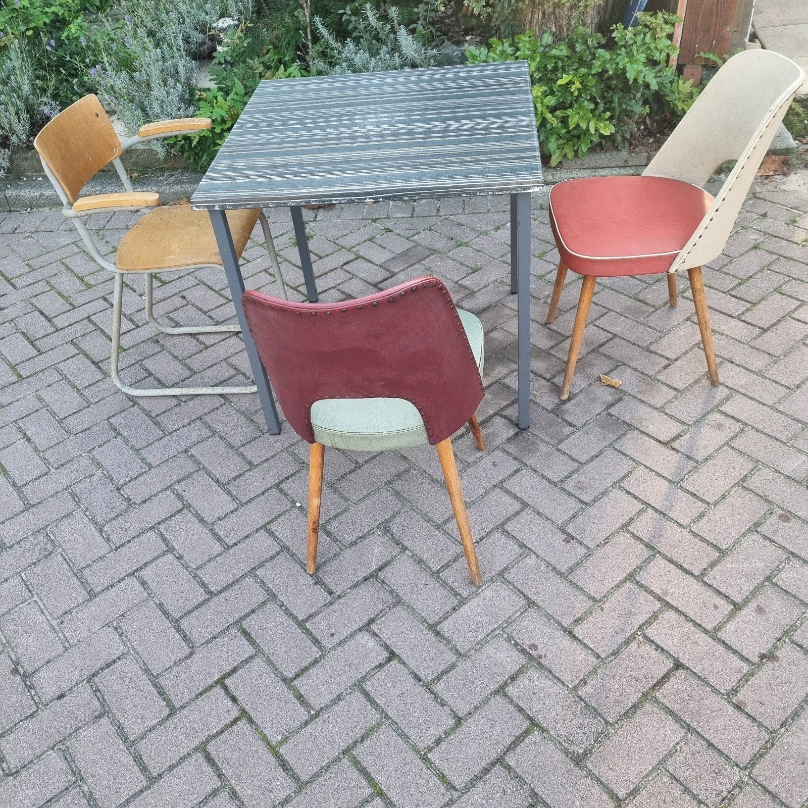 vintage stoelen thonet, Ophalen, Gebruikt, Overige kleuren, Twee