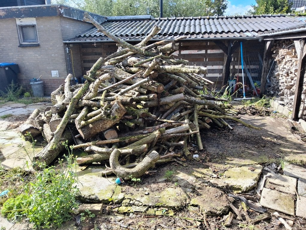 7 m3 haardhout  gezaagd najaar 2025, 6 m³ of meer, Ophalen, Eikenhout, Stammen