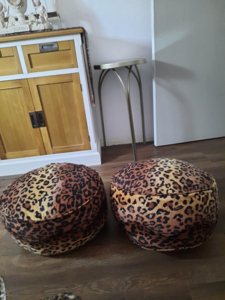 2 SUPER LEUKE PANTER POEFJES, Ophalen, Rond, Minder dan 50 cm