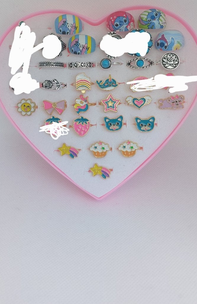 kinder ringen, Overige kleuren, Nieuw, Ophalen of Verzenden, Kleiner dan 17
