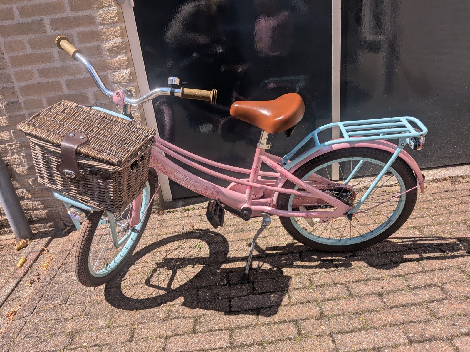 Meisjesfiets 20 inch, Ophalen, Terugtraprem, Gebruikt, Super Super Lola