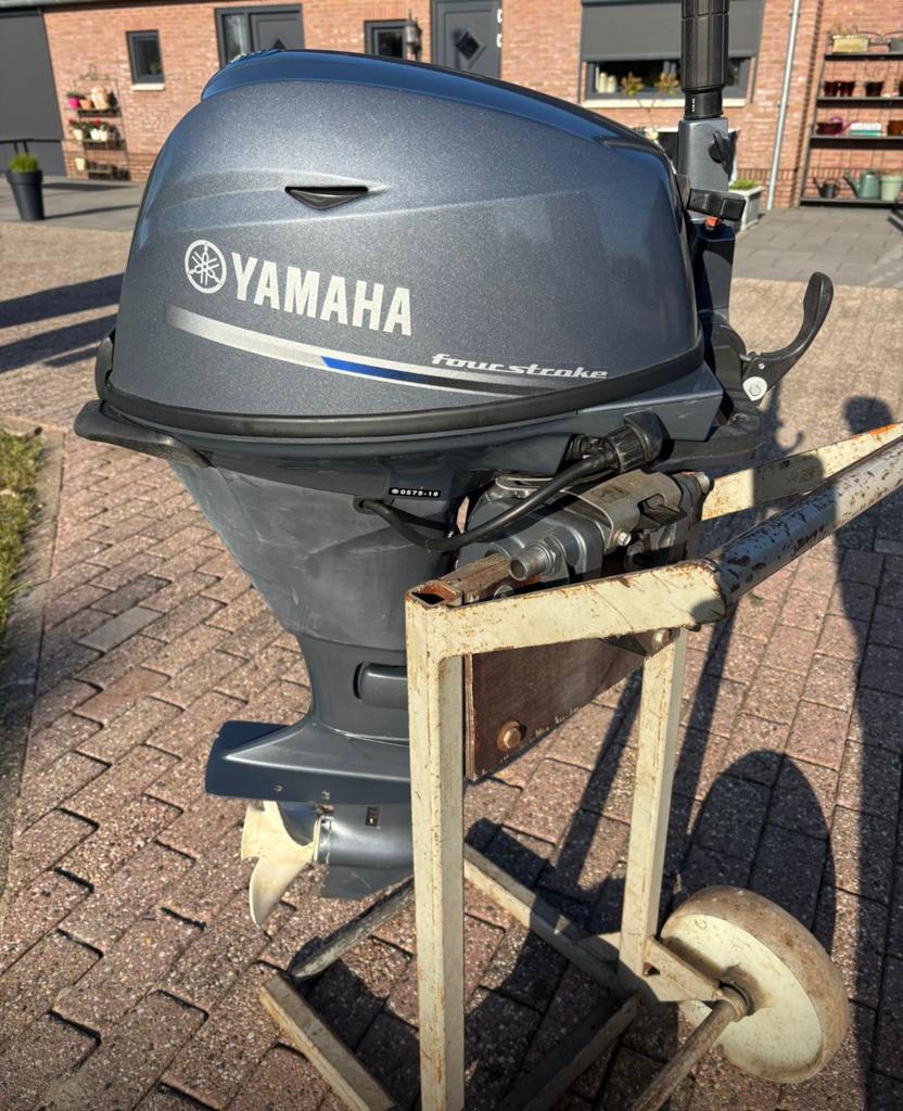 Yamaha 15 pk 4 takt kortstaart buitenboordmotor, Watersport en Boten, Ophalen, Zo goed als nieuw, Benzine, 10 tot 30 pk