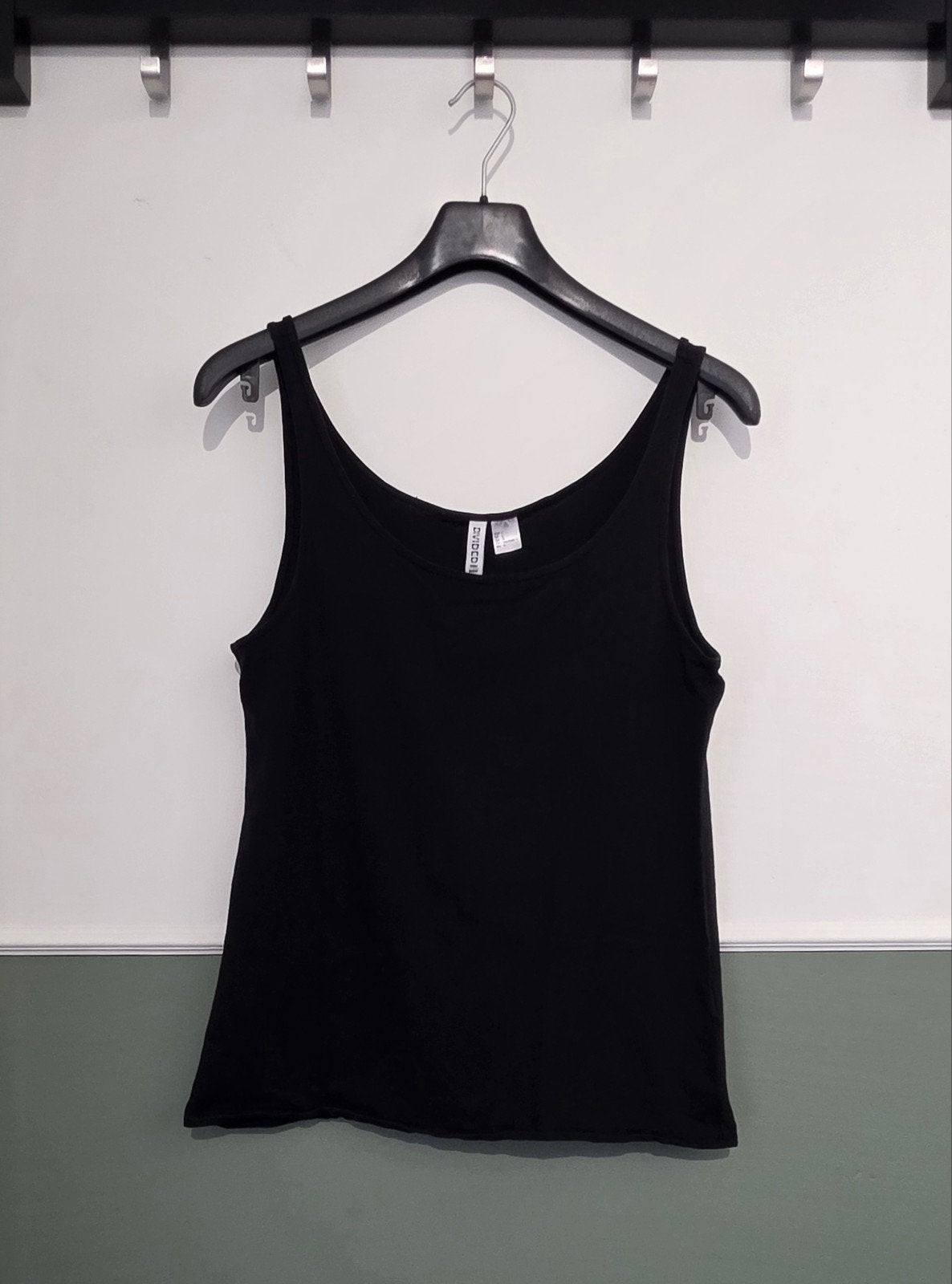 Dames H&M Divided hemd top mouwloos maat L zwart, Maat 38/40 (M), H&M, Zwart, Ophalen of Verzenden