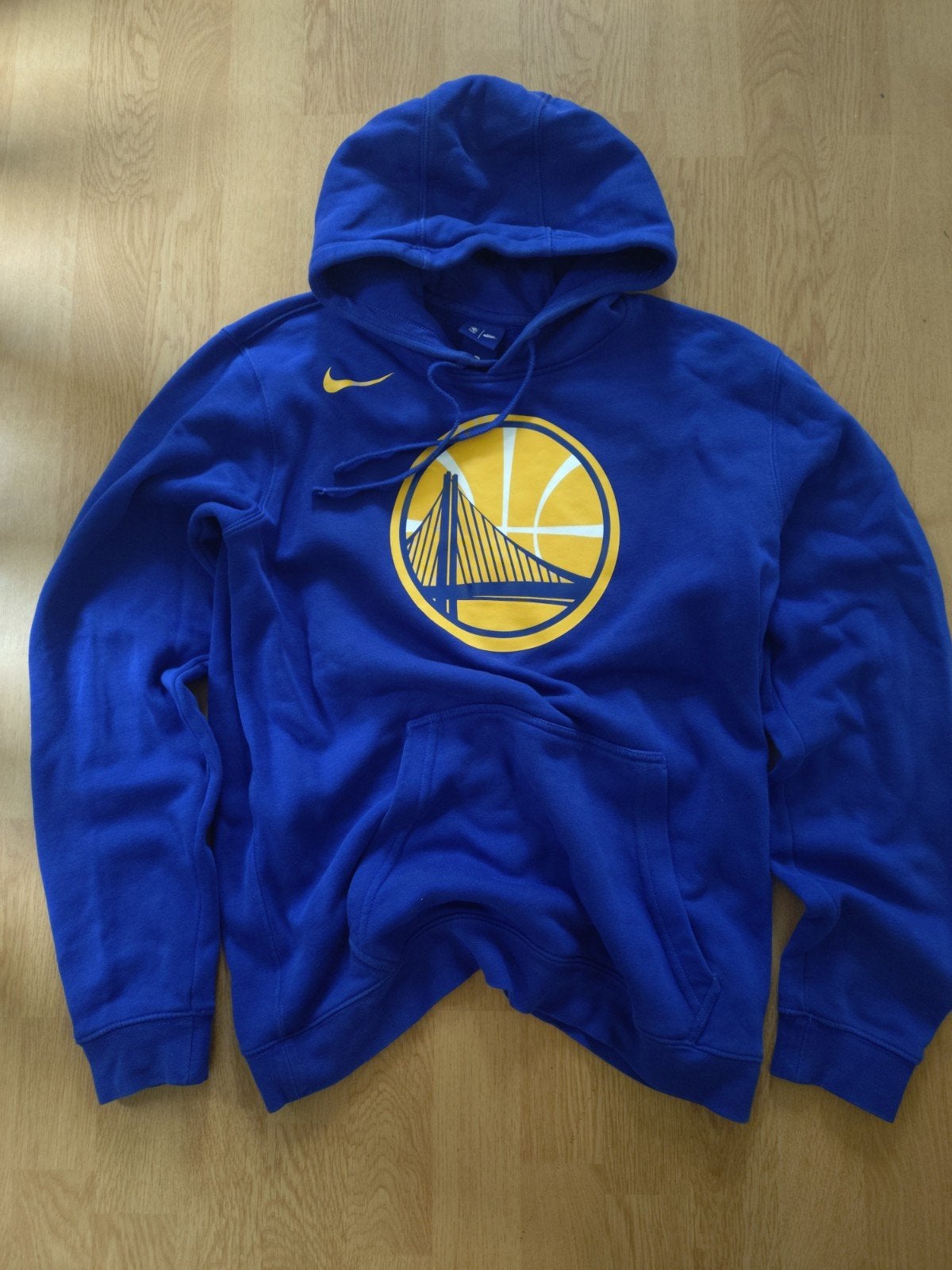 Nike NBA Golden State Warriors hoodie maat M, Ophalen of Verzenden, Gedragen, Nike