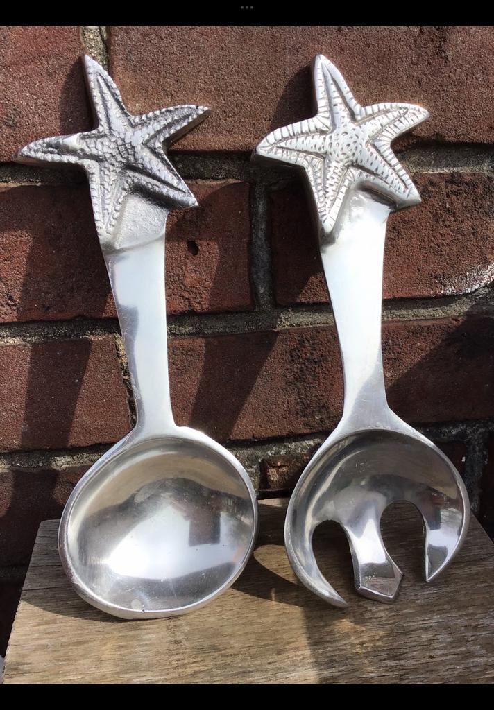 Slacouvert, slabestek met zeesterren van aluminium, zeester., Ophalen of Verzenden, Nieuw