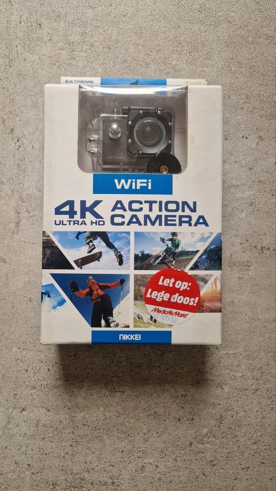 Nikkei Extreme X6 4K Ultra HD Action Camera, Ophalen of Verzenden, Nieuw, Overige merken