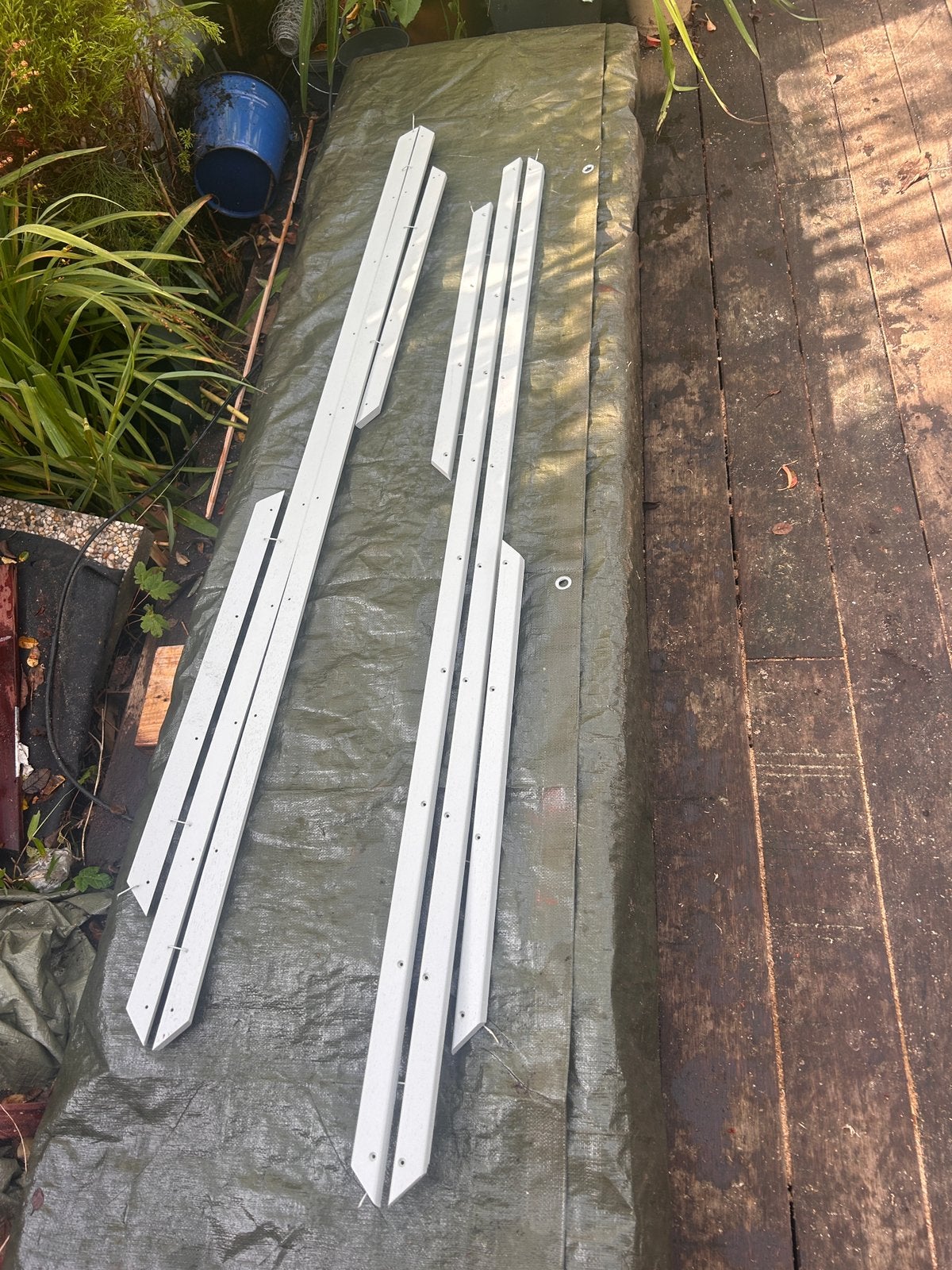 Glaslatten tuindeuren teab, Doe-het-zelf en Verbouw, Ophalen, Nieuw