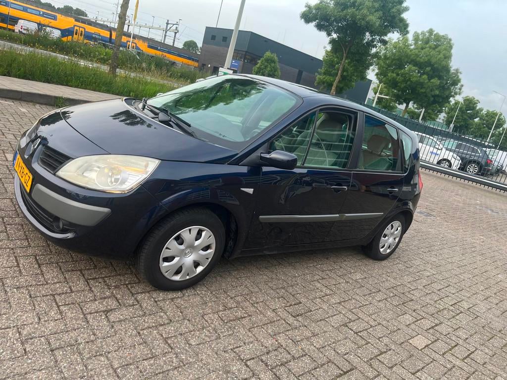Renault Scénic 1.6-16V Business Line, Auto's, Renault, Gebruikt, 1295 kg, 4 cilinders, Blauw