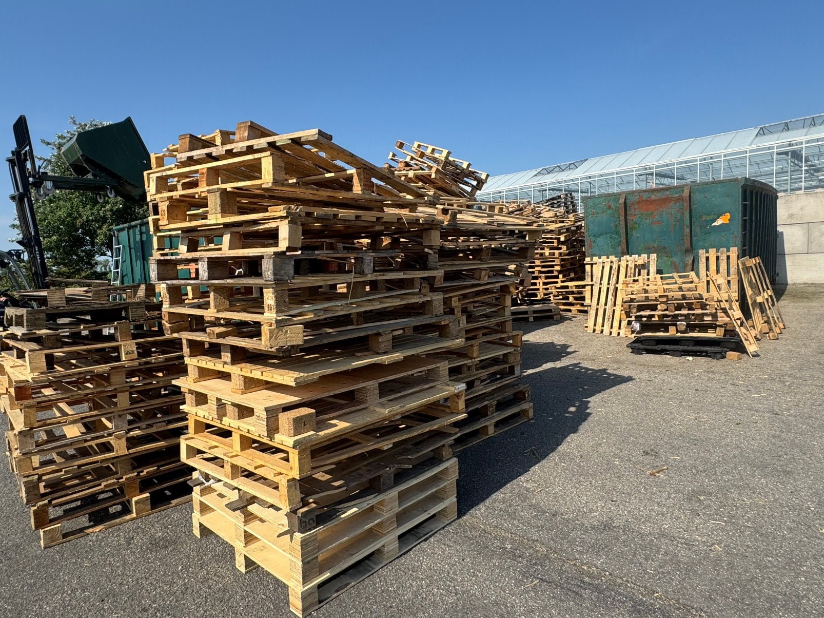 GRATIS afhalen - kapotte pallets, Ophalen, Zo goed als nieuw, 50 mm of meer, Pallet