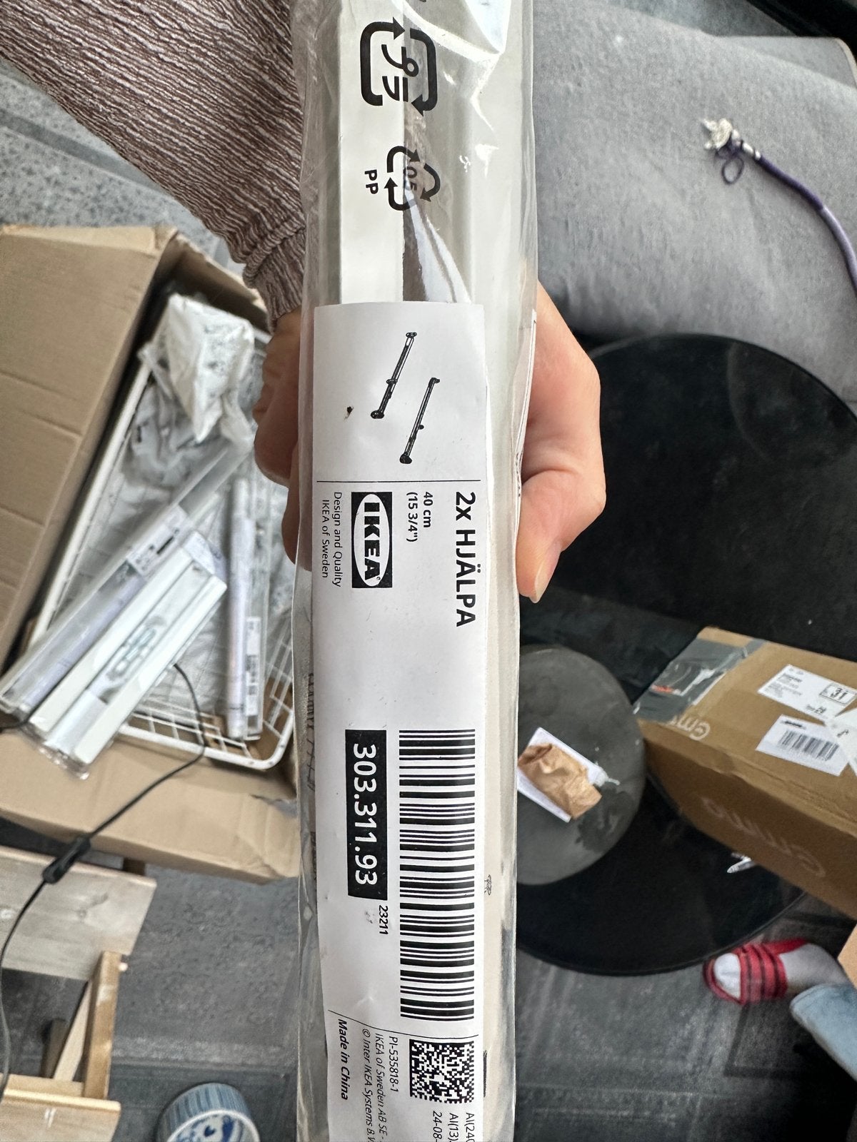 IKEA HJÄLPA ladegeleiders 40 cm, nieuw in verpakking, Ophalen, Nieuw
