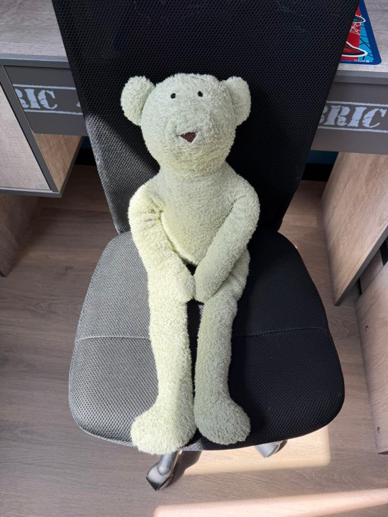 Grote beren knuffel, Groen, Overige karakters, Beer, Nieuw