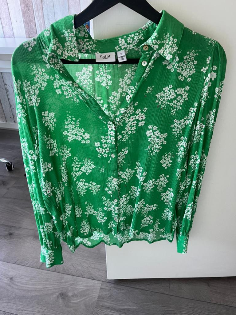 Dames blouse, Ophalen of Verzenden, Nieuw, Maat 36 (S), Groen