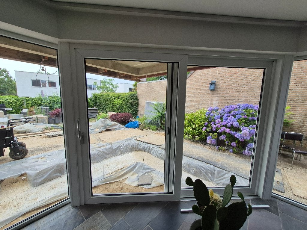 MODERNE SCHUIFPUI, Ophalen, Kunststof, Gebruikt, 225 cm of meer