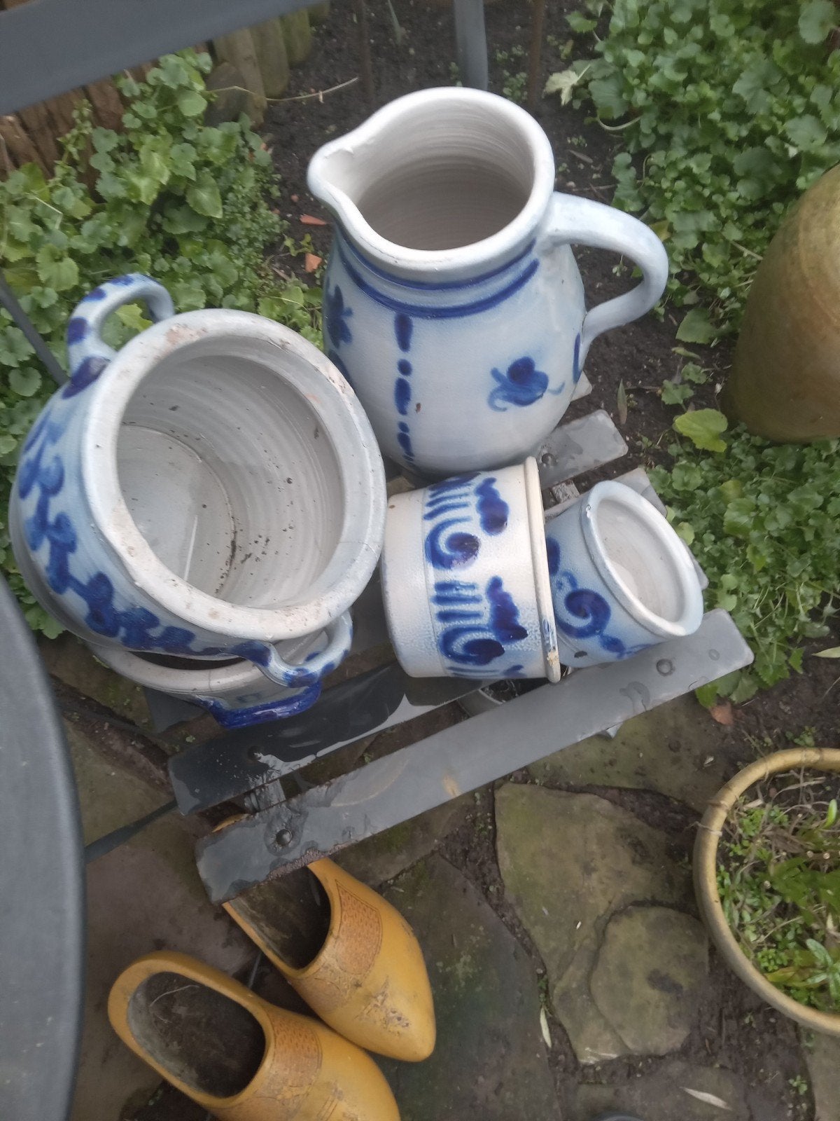 Keulse potten en grote kan, Ophalen of Verzenden