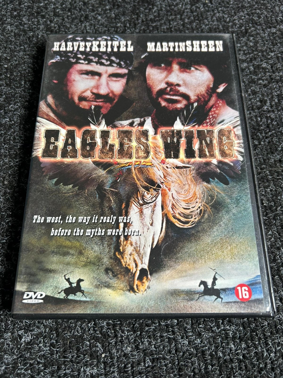 Eagles wing op dvd 1957, Alle leeftijden, Ophalen of Verzenden, Gebruikt, Drama