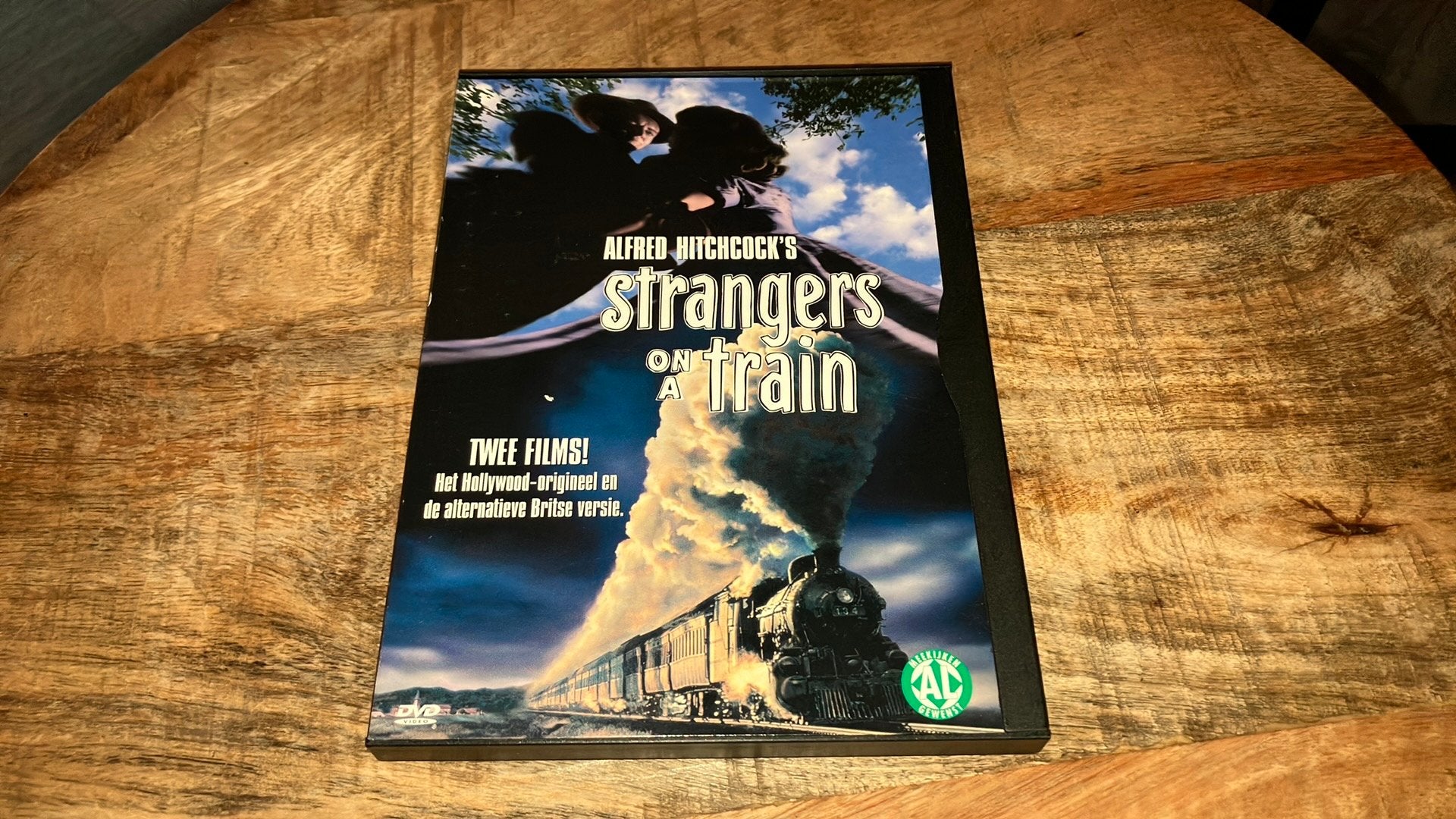 Alfred Hitchcock’s Strangers on a Train dvd, Vanaf 16 jaar, Ophalen of Verzenden, Zo goed als nieuw, Thrillers en Misdaad