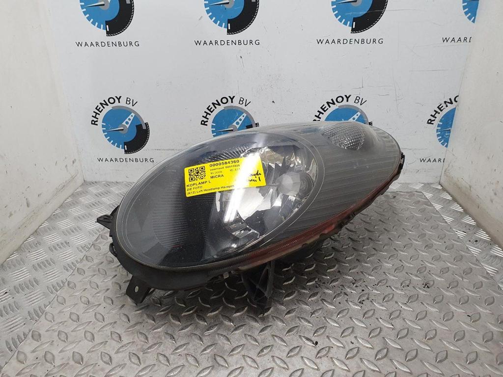 NISSAN MICRA 1.2 PURE  KOPLAMP L 2006, Ophalen of Verzenden, Gebruikt, Stiba lid