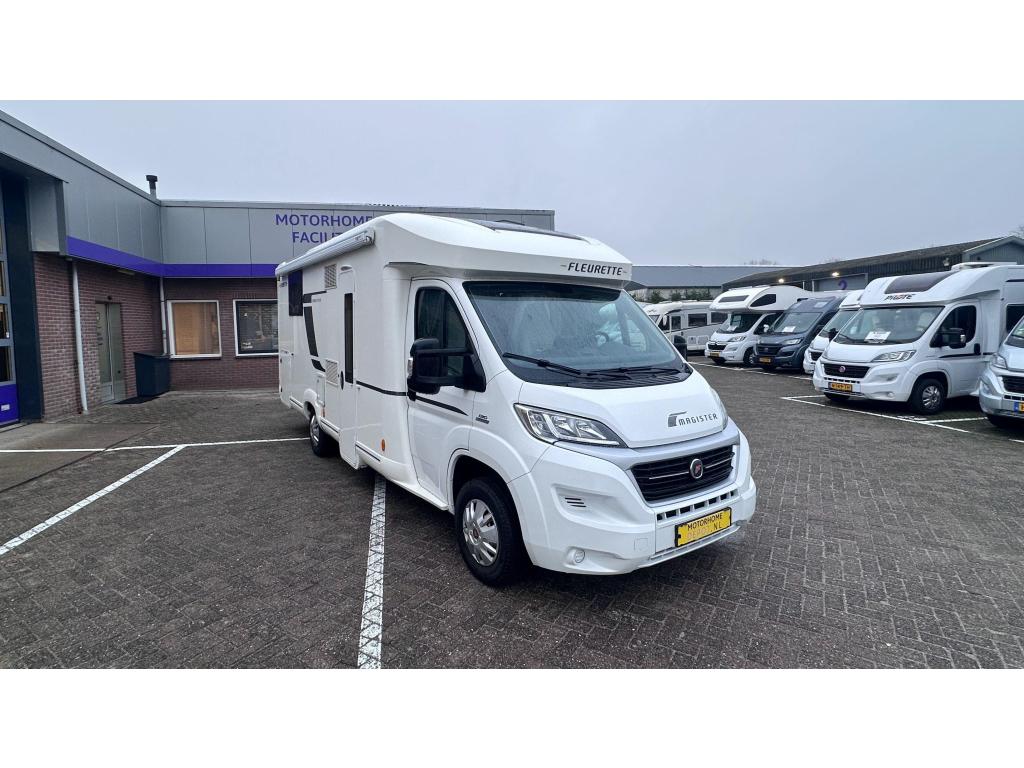 Fleurette Magister 73 LMS Dak Airco slechts 33.500 km !, Caravans en Kamperen, Campers, Overige merken, 7 tot 8 meter, Bedrijf
