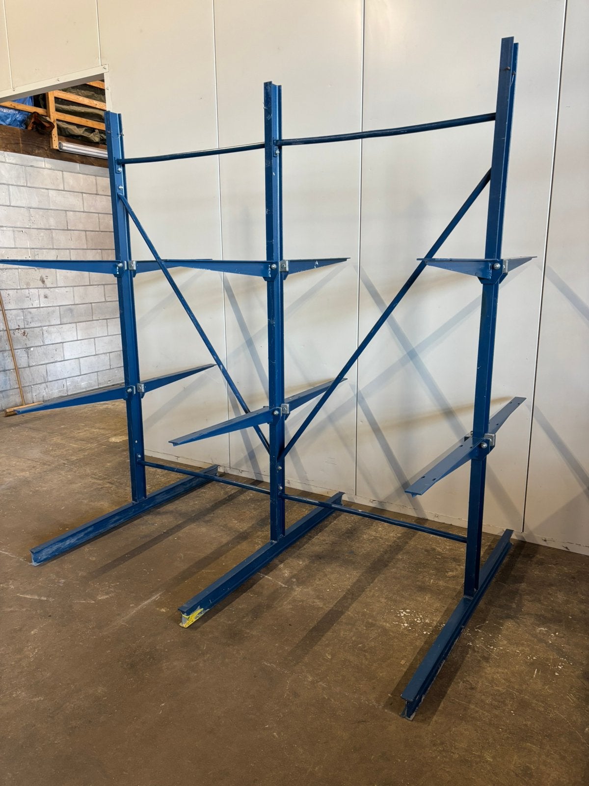 Dubbelzijdige draagarmstelling / magazijnstelling / stelling, Ophalen, Gebruikt, ., .
