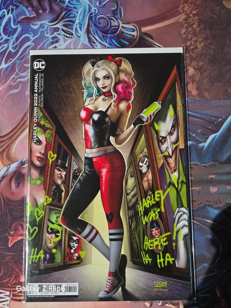 Harley Quinn 2022 Annual DC Comics szerdy cover, Ophalen of Verzenden