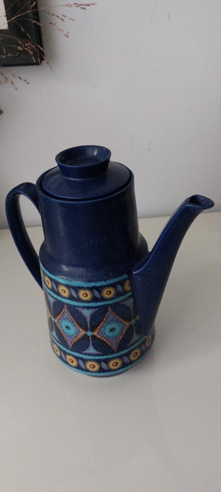 Vintage Porseleinen Theepot "Indian Blue" Winterling, Ophalen of Verzenden