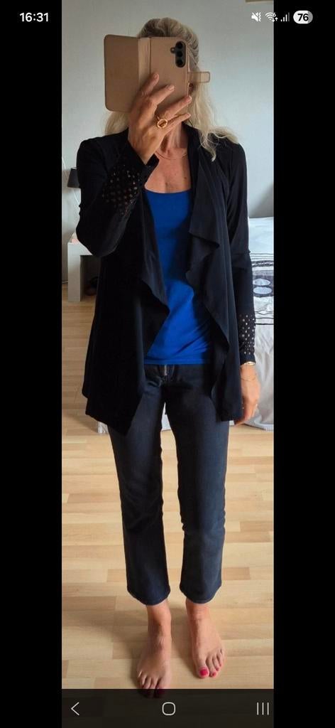Vestje van Cassiopee maat 38, Kleding | Dames, Ophalen of Verzenden, Zo goed als nieuw, Maat 38/40 (M), Blauw
