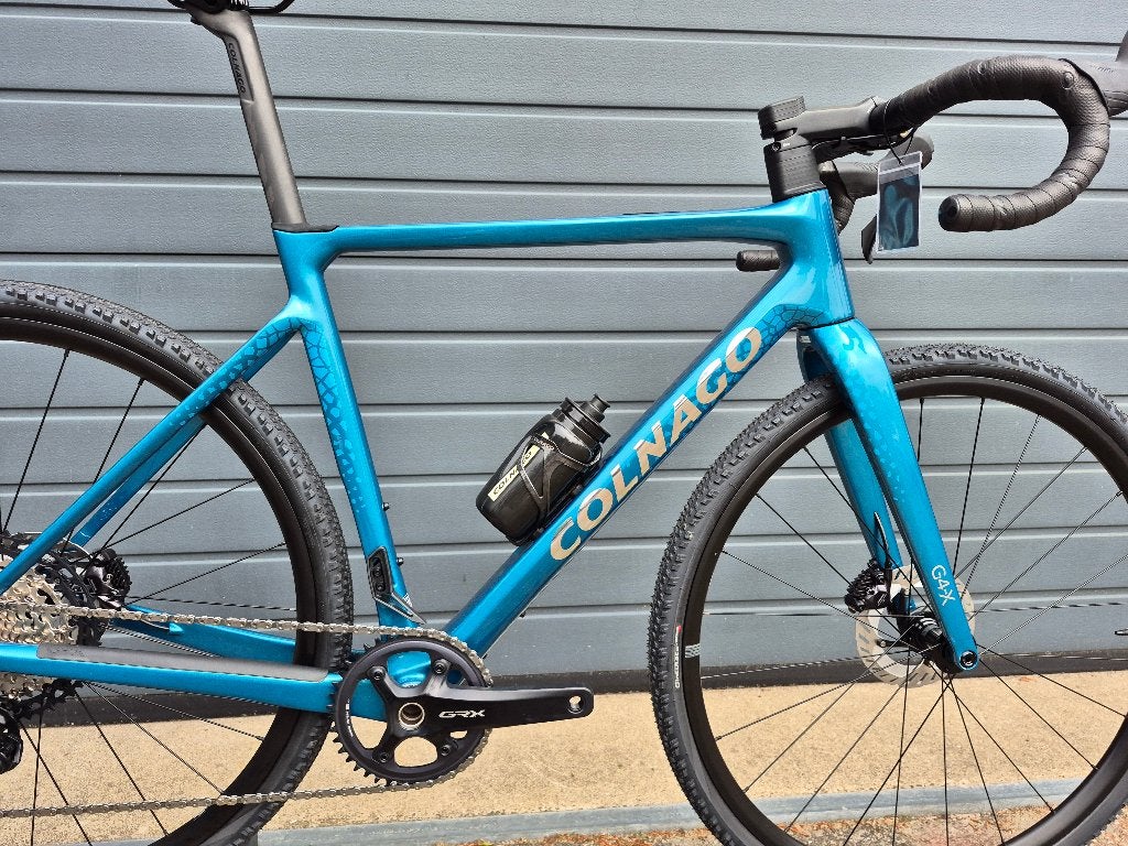 Foto 4 van Colnago G4X GRX RX822 1x12 NIEUW! -Carbon Gravelbike – Blauw