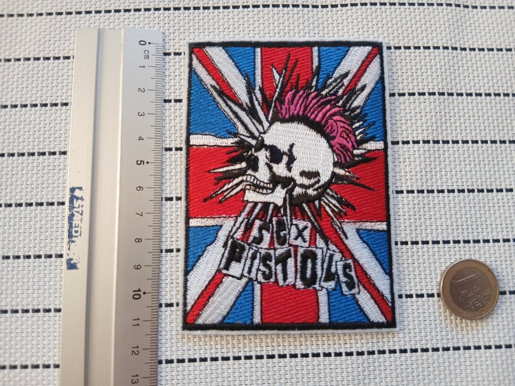 Sex Pistols leuke en nieuwe patch s128 punk, Ophalen of Verzenden, Nieuw, Kleding