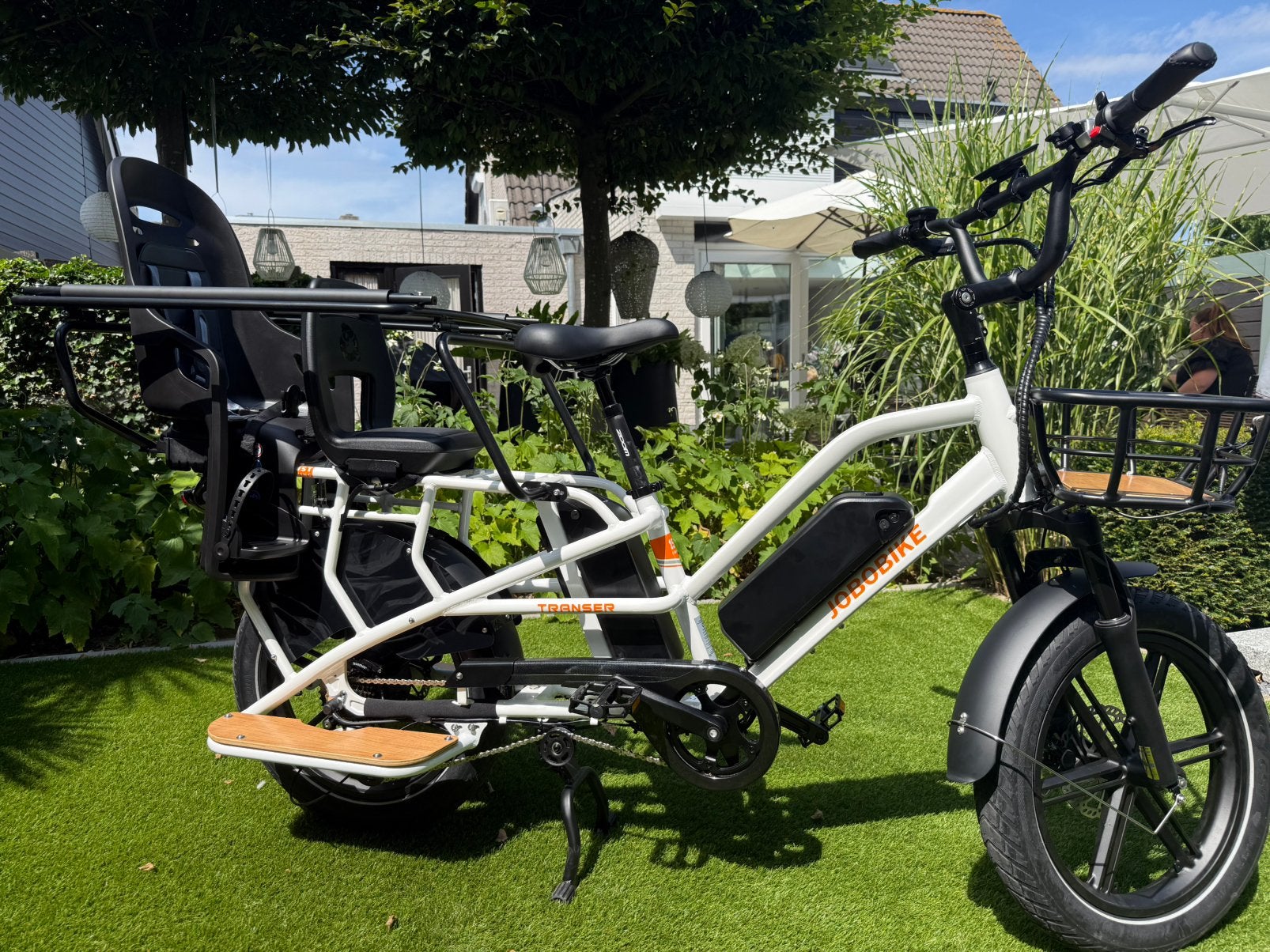 Longtail JOBOBIKE nieuw. Rijklaar geleverd, Fietsen en Brommers, Overige merken, 2 zitjes, Nieuw, Ophalen of Verzenden