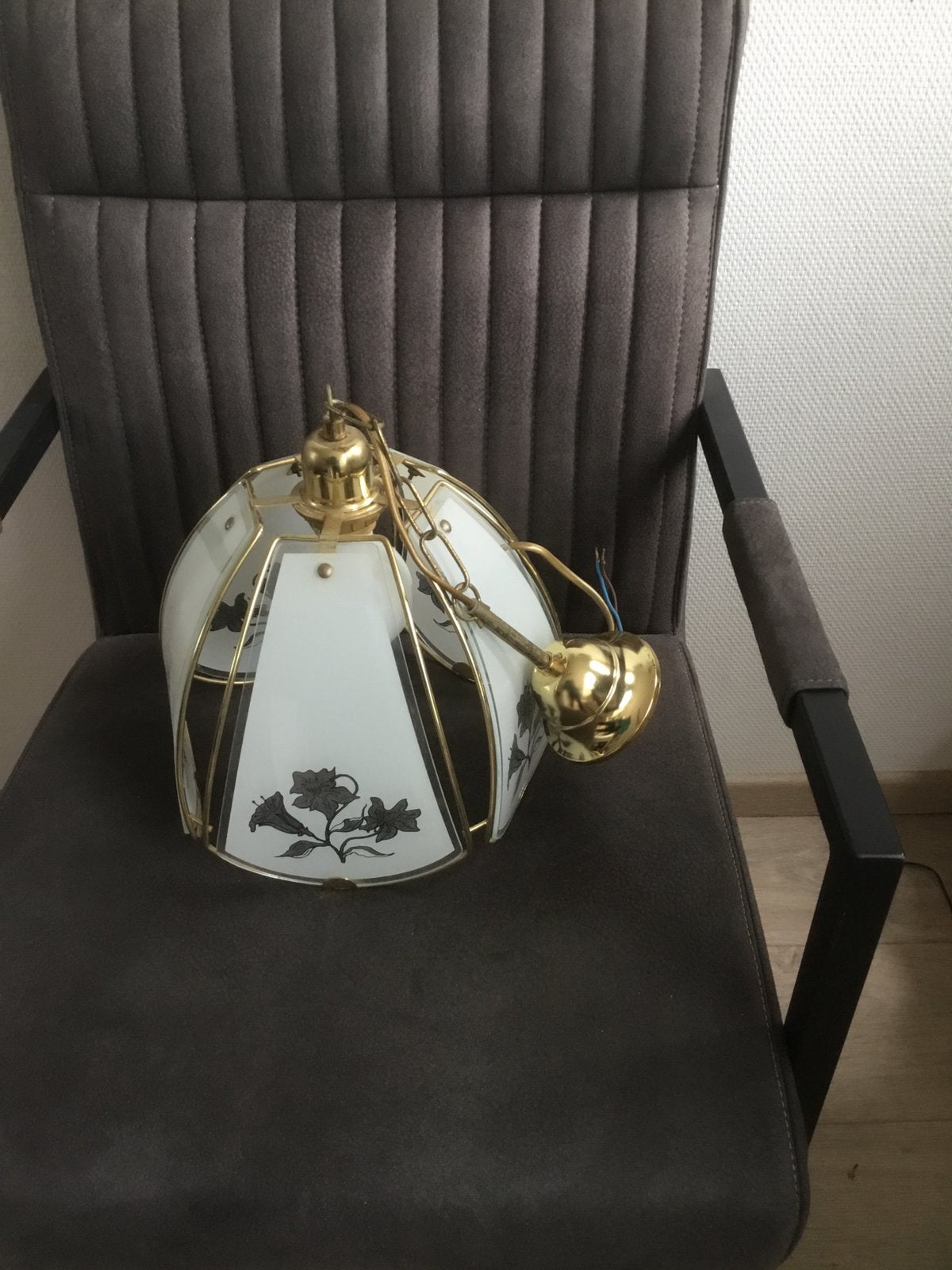 Vintage hanglamp, Huis en Inrichting, Ophalen of Verzenden, Zo goed als nieuw