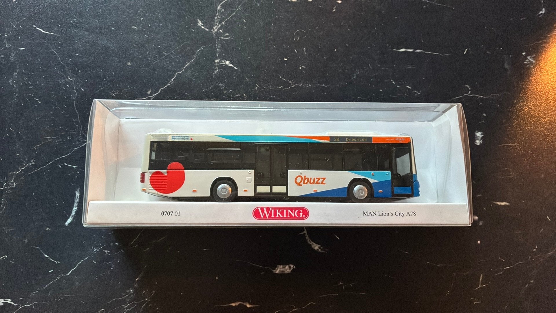 Qbuzz Friesland MAN, Verzenden, Zo goed als nieuw, Bus of Vrachtwagen