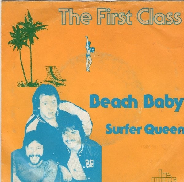 The First Class - Beach Baby (Single), Gebruikt, 7 inch, Pop, Overige typen