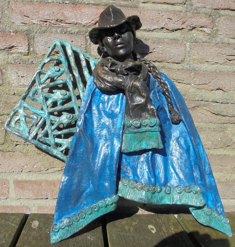 Marianne Houtkamp.Brons., Ophalen of Verzenden