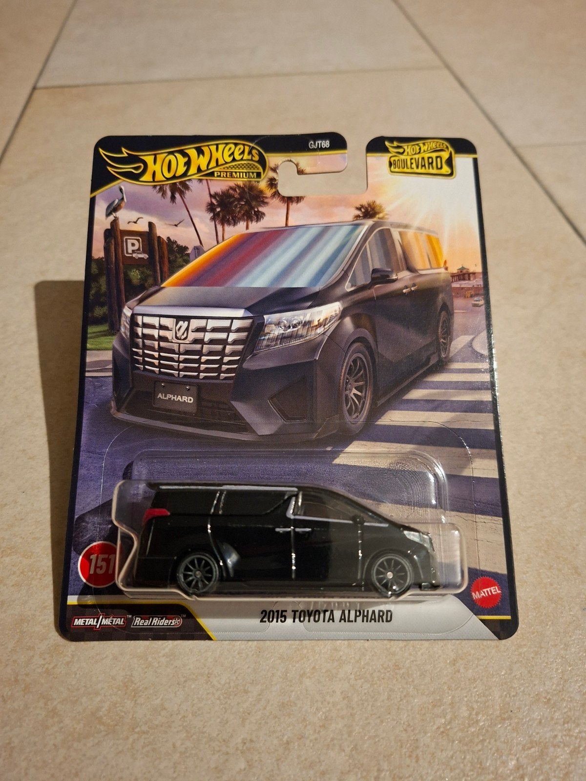 Hot Wheels Premium 2015 Toyota Alphard Boulevard, Ophalen of Verzenden, Nieuw, Auto