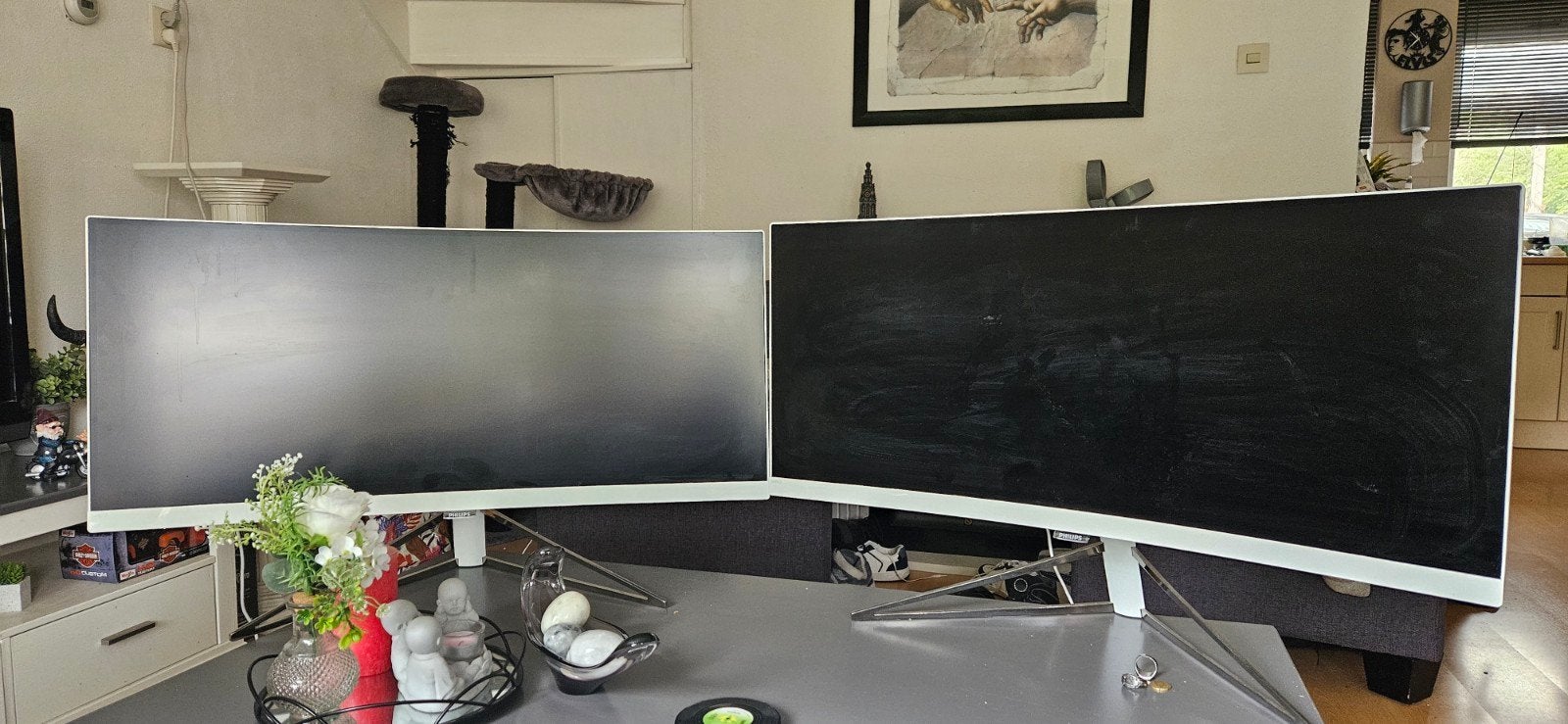 Philips 349X7F Ultrawide Curved Monitor, Computers en Software, Monitoren, Ophalen, Zo goed als nieuw, Quad HD (2K), Ultrawide