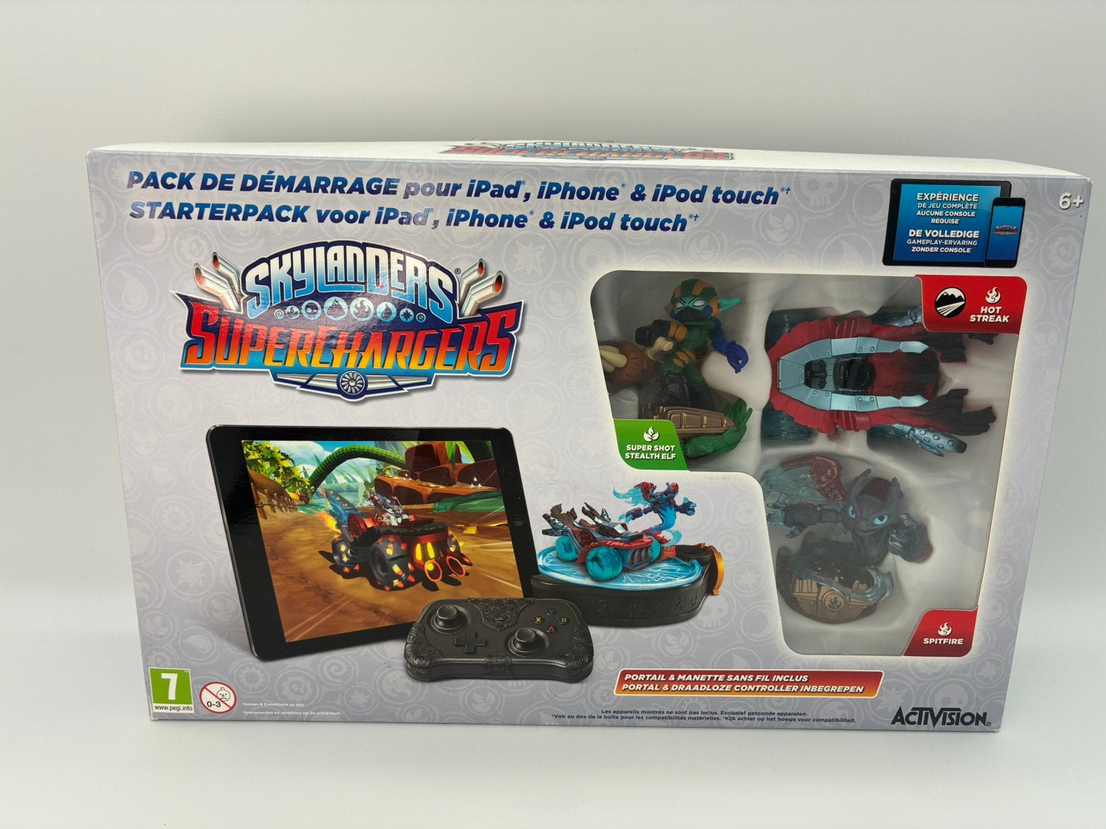 Skylanders superchargers Ipad starterpack, Avontuur en Actie, W, 2 spelers, Ophalen of Verzenden