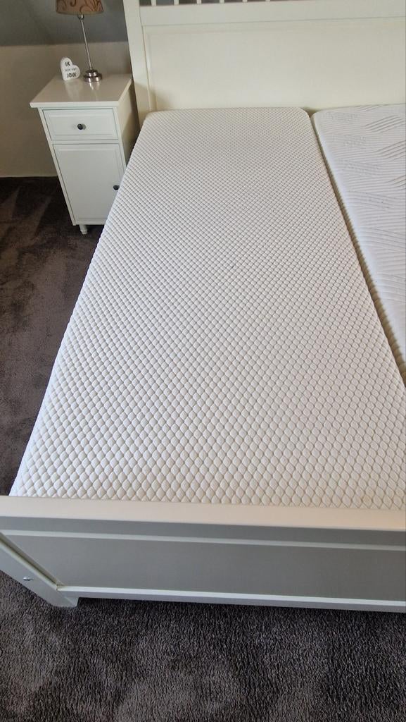 Matras Morningstar 80 x 200 cm., Ophalen, Eenpersoons, Wit, Zo goed als nieuw