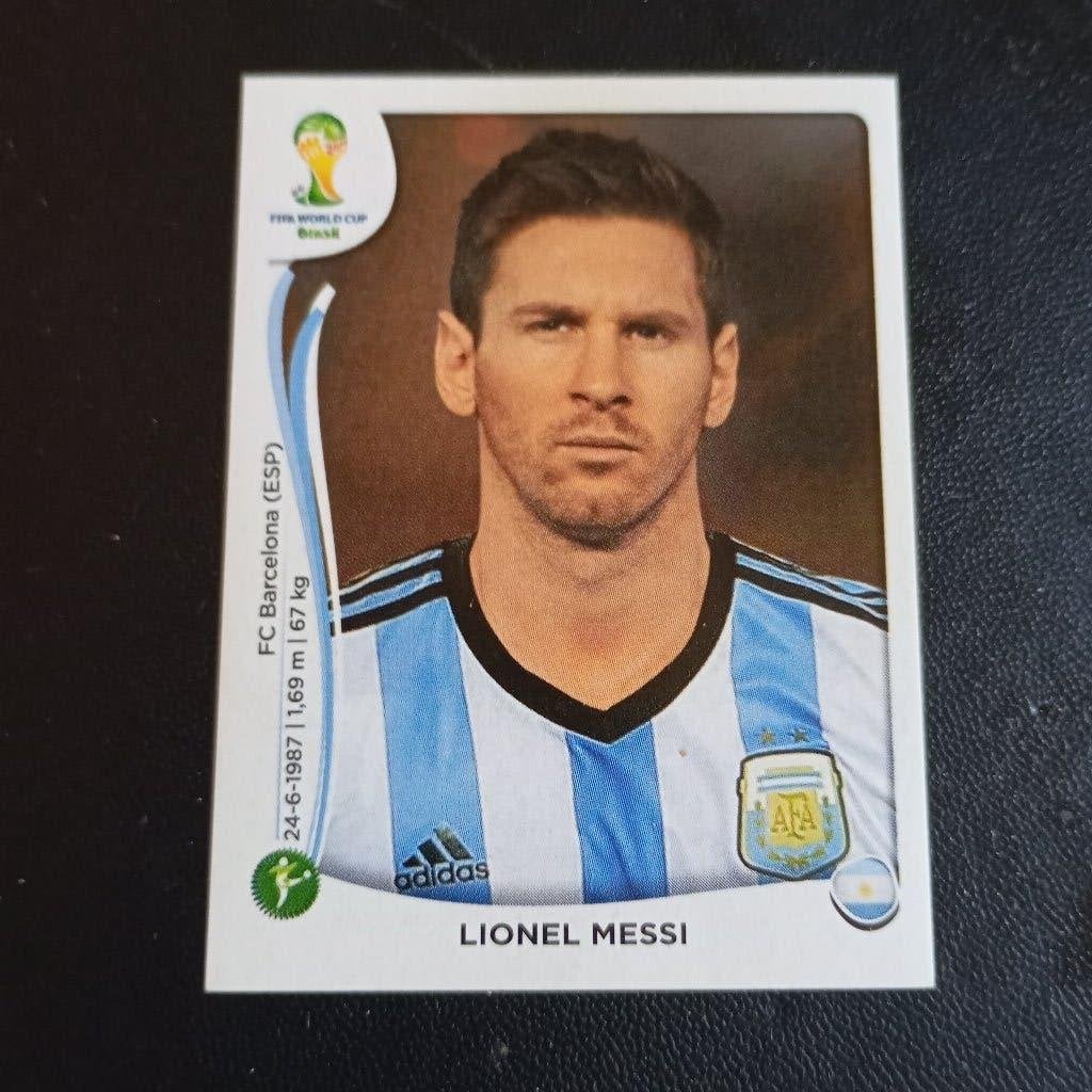 Panini Messi WK 2014, Ophalen of Verzenden, Nieuw, Buitenlandse clubs, Poster, Plaatje of Sticker