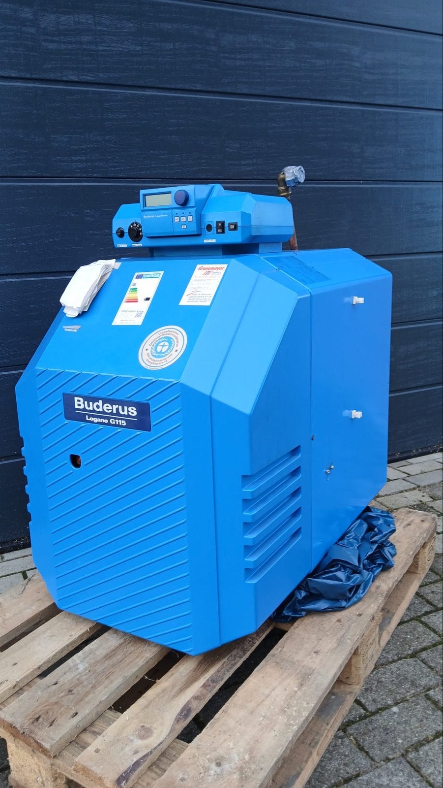 Buderus Logano G115 Olieketel (28 kW) - Goed onderhouden, Ophalen, Gebruikt, Cv-ketel of Combi-ketel