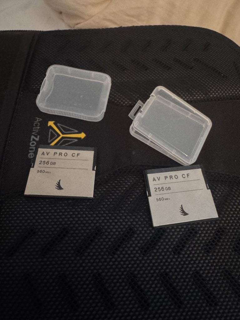 Angelbird AVpro CFast 256GB (2x) (prijs per stuk), Gebruikt, Geschikt voor professionele video, Verzenden, Angelbird