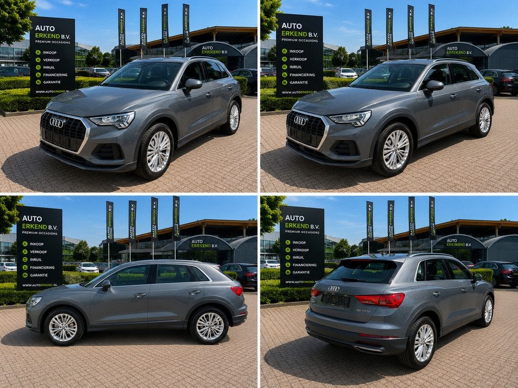 Audi Q3 45 TFSI e Advanced edition (bj 2021, automaat), Auto's, Audi, Gebruikt, Parkeersensor, Hybride Elektrisch/Benzine, SUV of Terreinwagen