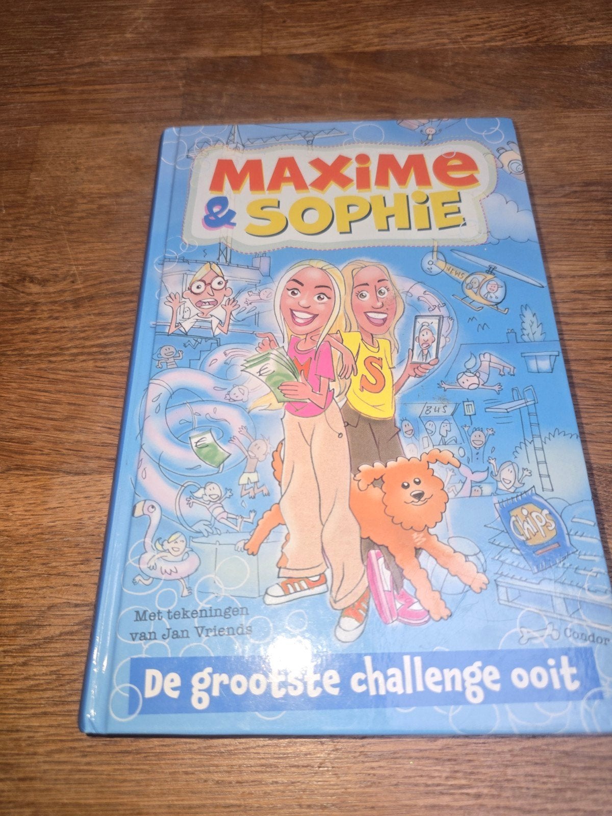 Maxime & Sophie: De grootste challenge ooit, Ophalen of Verzenden, Zo goed als nieuw, Maxime & Sophie, Fictie