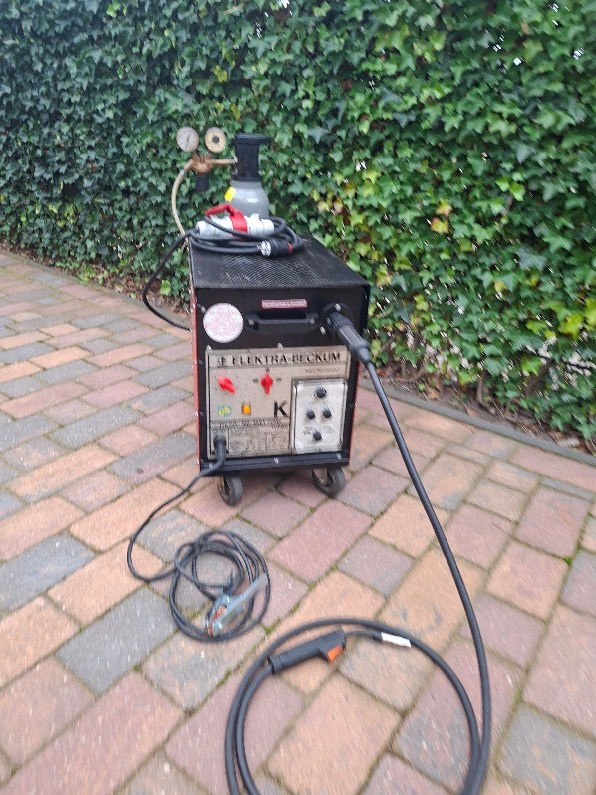 Complete Combi Elektra Beckum Lasapparaat Co2 mig mag, Doe-het-zelf en Verbouw, Ophalen of Verzenden, Zo goed als nieuw, Co2