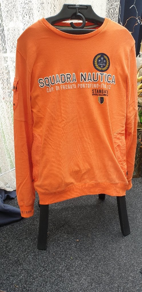 Stangata sweater maat M, Ophalen of Verzenden, Gedragen, Maat 48/50 (M), Oranje